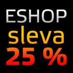 Sleva 25 % pro naše fanoušky na Facebooku